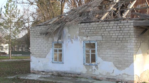 Руїни будинку Остапа Вишні