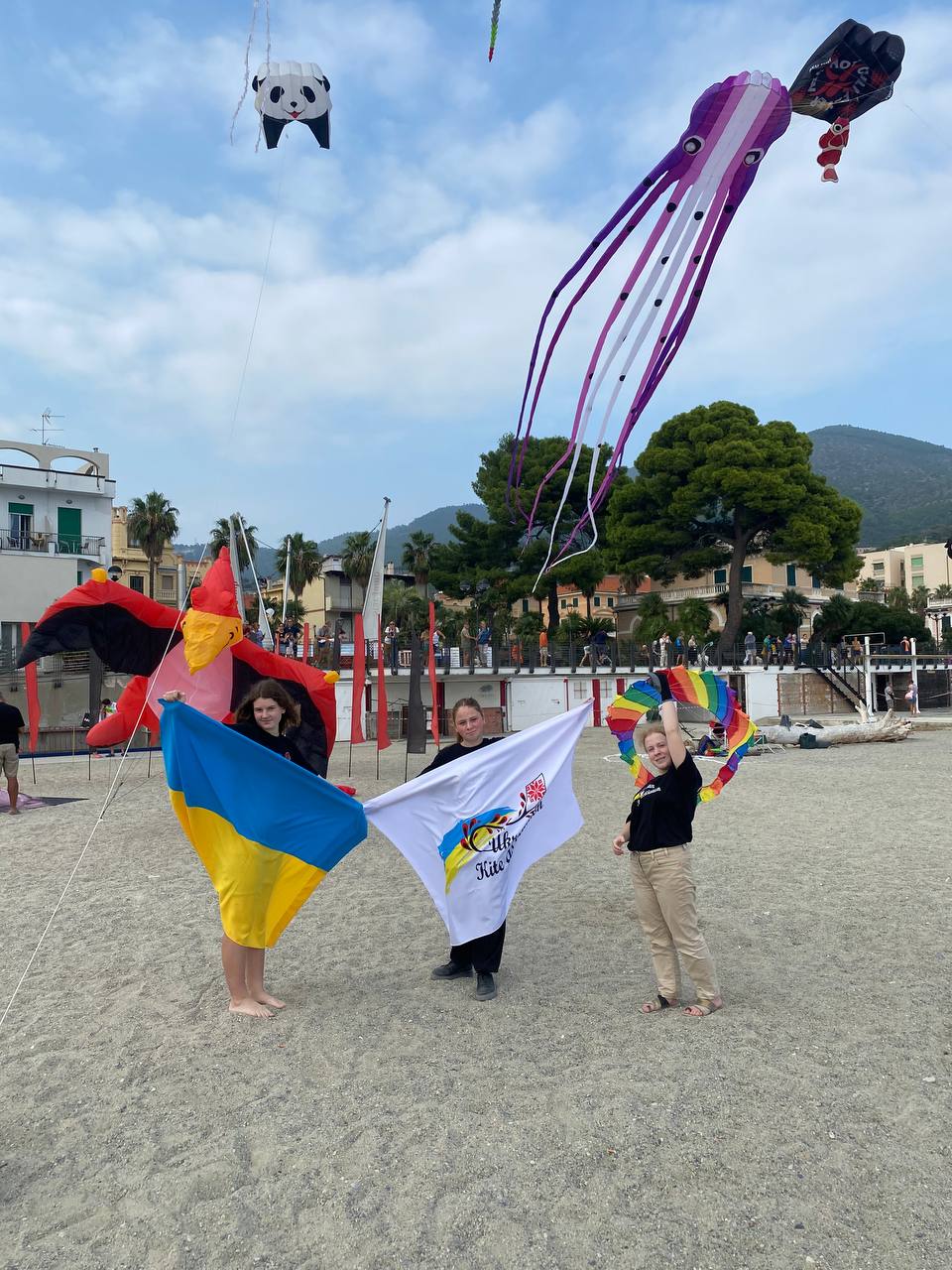 Українці на чемпіонаті повітряних зміів